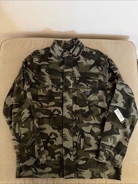 Alpinestars Men's Camo Field Jacket in Green and Black
